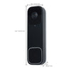 SATCO 65-934 - DOORBELL CAM WIRED/BLACK