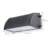 SATCO 65-941 - LED FULL CUTOFF WALL PACK