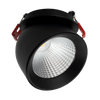 3" Bullet Floating Gimbal LED 14W 5CCT Black 38° 1000 lm Air Tight Wet CRI 90+.