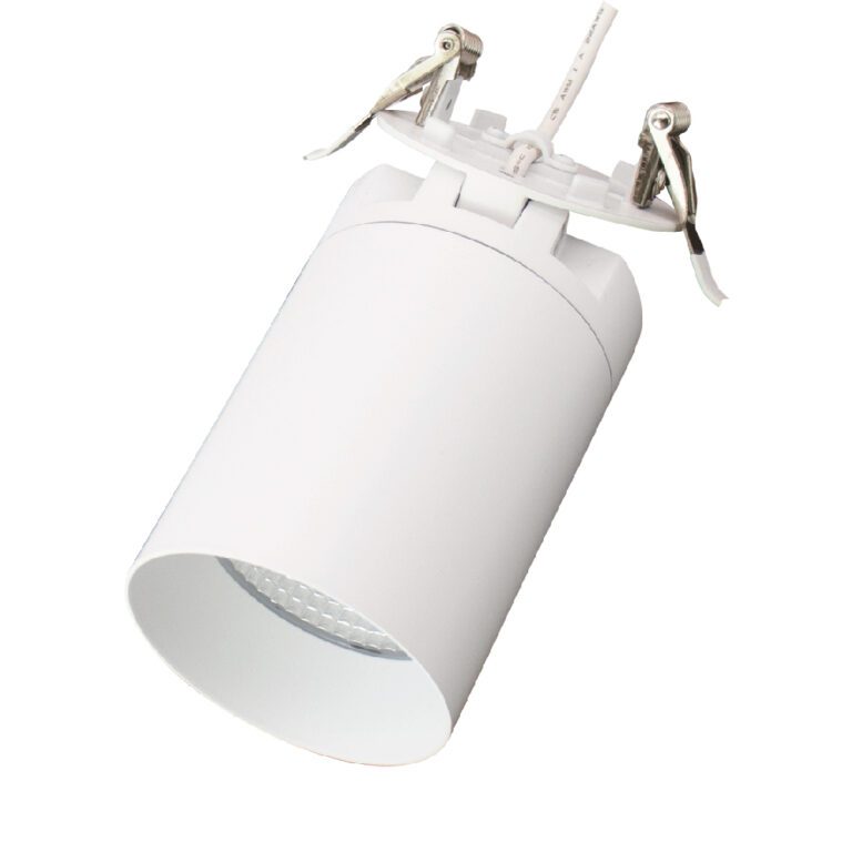 Lotus LED Lights AD-3-S15W-FC-3018K-WH-15D - 3 inch Floating Torpedo LED 15W - 15 Watt - 5CCT - White Finish - 15 Deg.Beam Spread