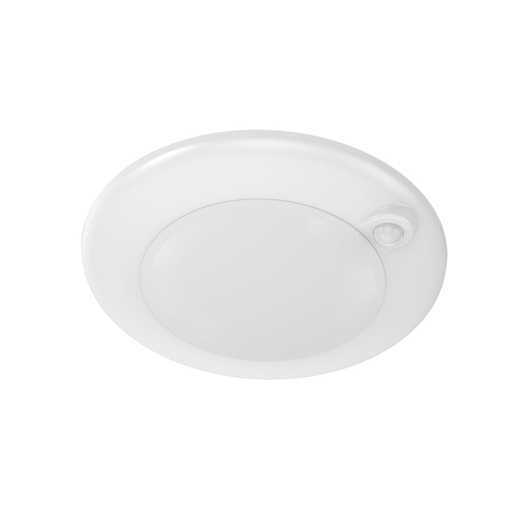 Lotus LED Lights DL205S-4-10W-5CCT-R90-0081-WH - 4 inch PIR Round Disk Downlight - 10 Watt - 5CCT Selectable - White Trim - 115 Deg.Beam Spread