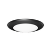 Lotus LED Lights DL205T-4-10W-5CCT-R90-0082-BK - 4 inch Round Surface Mount LED Downlight - 10 Watt - 5CCT Selectable - Black Trim - 115 Deg.Beam Spread