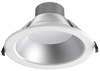 Lotus LED Lights DL254-8-35W-M-A5C5-HO-AZ - 8 inch Round Commercial 5 CCT & 5 Watt Selectable - 16/22/26/30/35 Watt - 5CCT Selectable - Silver Reflector - White Trim