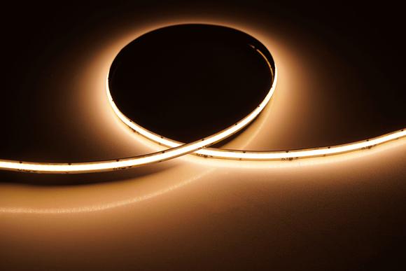 Lotus LED Lights ES-FSCOBWW+W-24-2-DTW - COB LED Tape Light Dim To Warm 24V - 4.6 Watt per ft - Dim to Warm - 135 Deg.Beam Spread