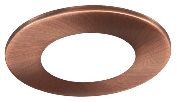 Lotus LED Lights IMT-CP Round Copper Magnetic Trim for 4