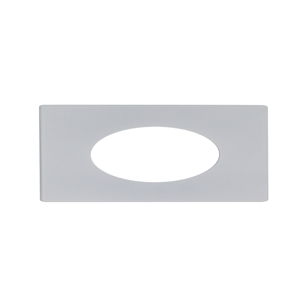 Lotus LED Lights IMT-SQ-WH Square White Magnetic Trim for 4" Multi