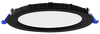 Lotus LED Lights JXL-CA06-T12W-5CCT-BK - 6 inch Round Regressed Baffle Eco LED Downlight - 12 Watt - 5CCT Selectable - Black Baffle Trim
