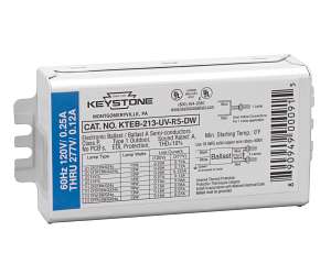 KEYSTONE-KTEB-213-UV-RS-DW-CP - COMPACT FLUORESCENT ELECTRONIC BALLAST