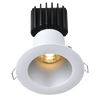 Tangra 3" Fixed Round Deep Regressed Wide Alzak Trim Reflector Clear glass 36° 30K CRI95 with  120-347V 0-10V Residential Driver