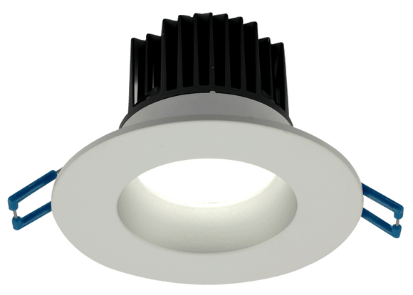Lotus LED Lights LD3R-3018K-AZ-15D - 3 Inch Retrofit Round Regressed LED Downlight - 15 Watt - Dim to Warm - Alzak Reflector - White Trim - 15 Deg.Beam Spread