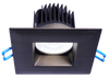 Lotus LED Lights LD3S-3018K-ORB-15D - 3 inch Square Regressed LED Downlight - 15 Watt - Dim to Warm - Oil Rubbed Bronze Finish - 15 Deg.Beam Spread