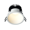 Lotus LED Lights LD4R-35K-4R-WR-TT-60D 4 inch Round Thin Trim Deep Regressed LED Downlight 15W 3500K - 60 Deg. Beam Angle - White Reflector White Thin Trim