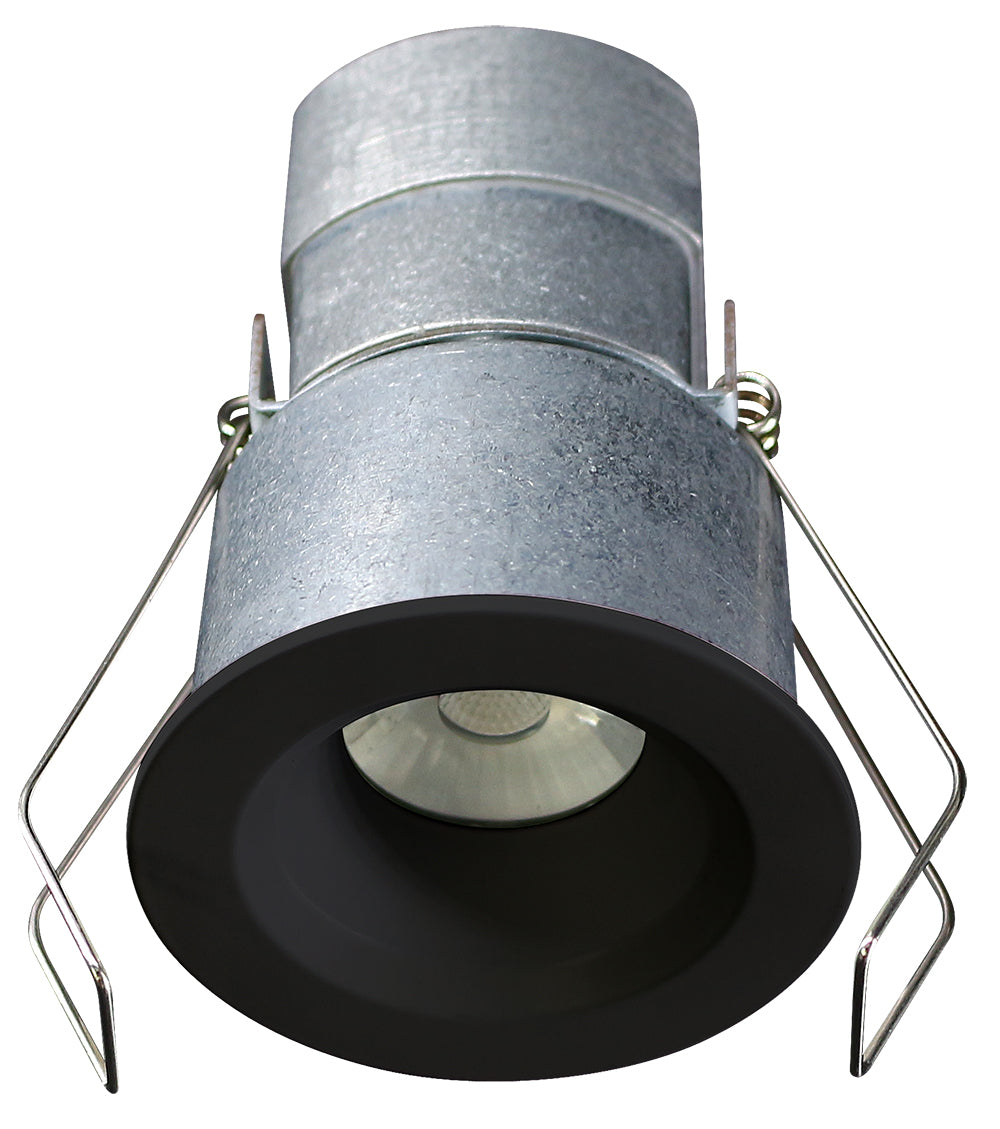 Lotus LED Lights LED-1-S6W-30K-T1-R-BK-24D 2