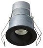Lotus LED Lights LED-1-S6W-30K-T1-R-BK-24D 2" Mini Recessed LED Round Black 1/8" Wide Trim 24V AC/DC 6W 3000K 480 lm 24° Light Beam
