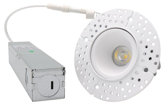 Lotus LED Lights LED-1-S7W-5CCT-1R-TRIMLESS-WH-24D 2