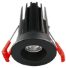Lotus LED Lights LED-1-S7W-5CCT-1RRBK-24D 2" Recessed LED 7W 5CCT 480 lm 120V Round Black 24° Light Beam
