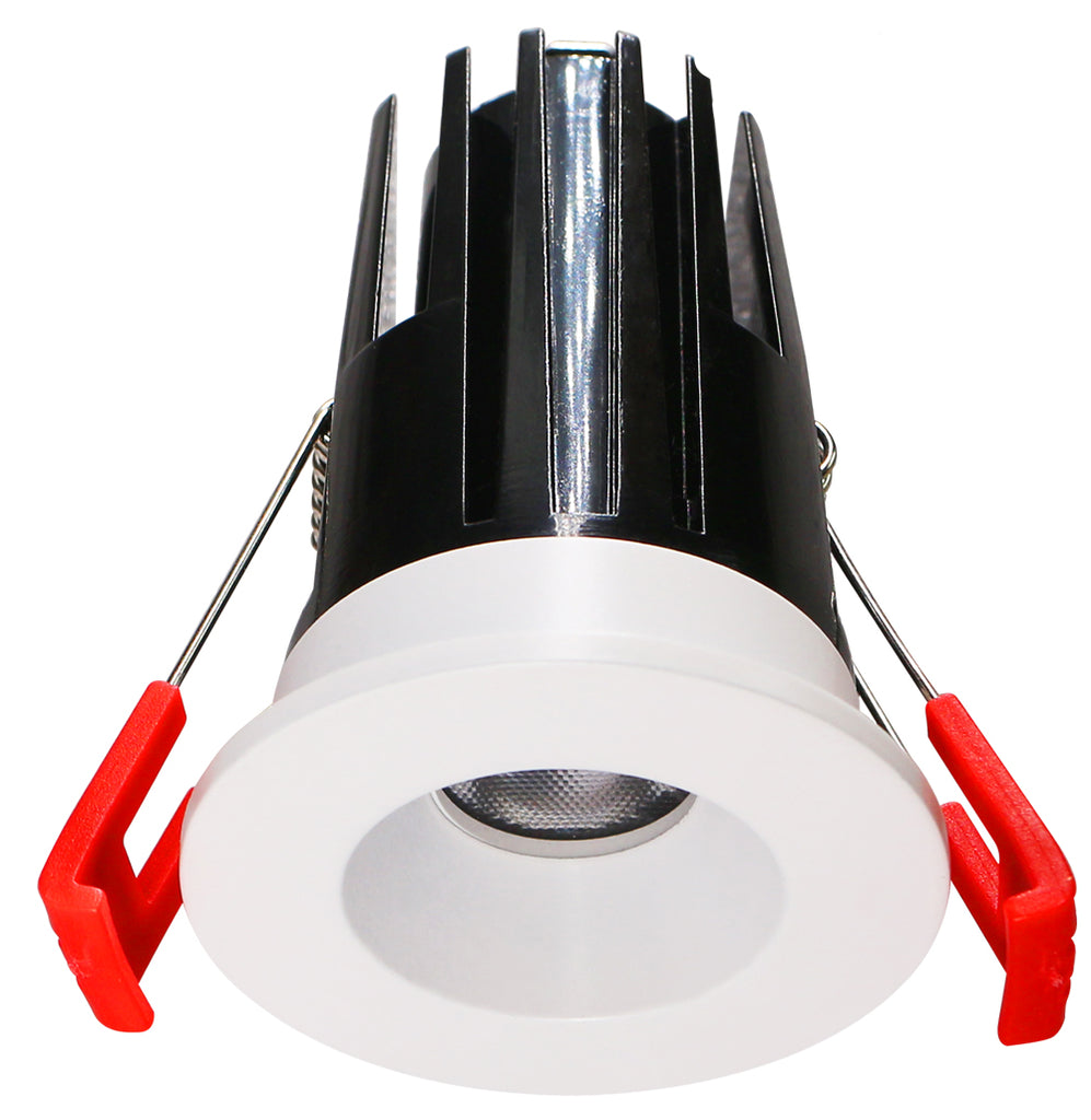 Lotus LED Lights LED-1-S7W-5CCT-1RRWH-24D 2" Recessed LED 7W 5CCT 480 lm 120V Round White 24° Light Beam