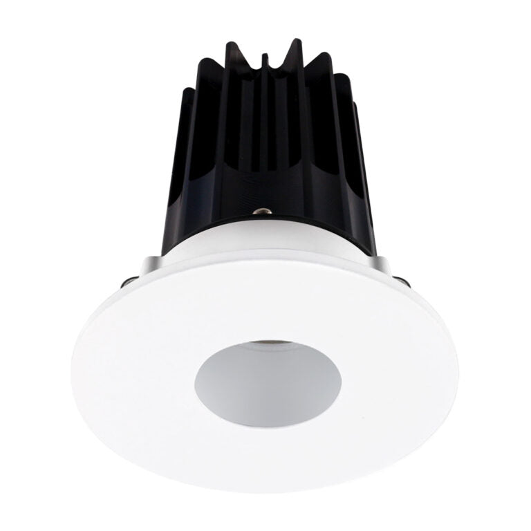 Lotus LED Lights LED-2-S15W-5CCT-2RRAK-2RPH-60D 2 inch Recessed Downlight 15W LED 5CCT 1000 lm - 60° Beam Angle - Alzak Reflector - Round Pinhole Trim - Type IC Damp Air-Tight T24 CRI 90+