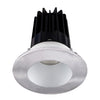 Lotus LED Lights LED-2-S15W-5CCT-2RRAK-2RTCH-60D 2 inch Recessed Downlight 15W LED 5CCT 1000 lm - 60° Beam Angle - Alzak Reflector - Round Chrome Trim - Type IC Damp Air-Tight T24 CRI 90+