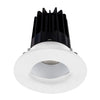 Lotus LED Lights LED-2-S15W-5CCT-2RRAK-2RWW-60D 2 inch Recessed Downlight 15W LED 5CCT 1000 lm - 60° Beam Angle - Alzak Reflector - Round Wall Wash Trim - Type IC Damp Air-Tight T24 CRI 90+