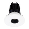 Lotus LED Lights LED-2-S15W-3018K-2RRBK-2RPH-60D 2 inch Recessed Downlight 15W LED Dim to Warm 3000-1800K 800 lm - 60° Beam Angle - Black Reflector - Round Pinhole Trim - Type IC Damp Air-Tight T24 CRI 90+