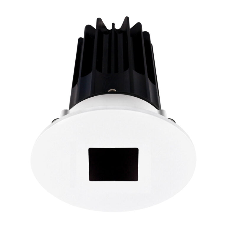 Lotus LED Lights LED-2-S15W-3018K-2RRBZ-2RSH-60D 2 inch Recessed Downlight 15W LED Dim to Warm 3000-1800K 800 lm - 60° Beam Angle - Bronze Reflector - Round Trim Square Hole - Type IC Damp Air-Tight T24 CRI 90+