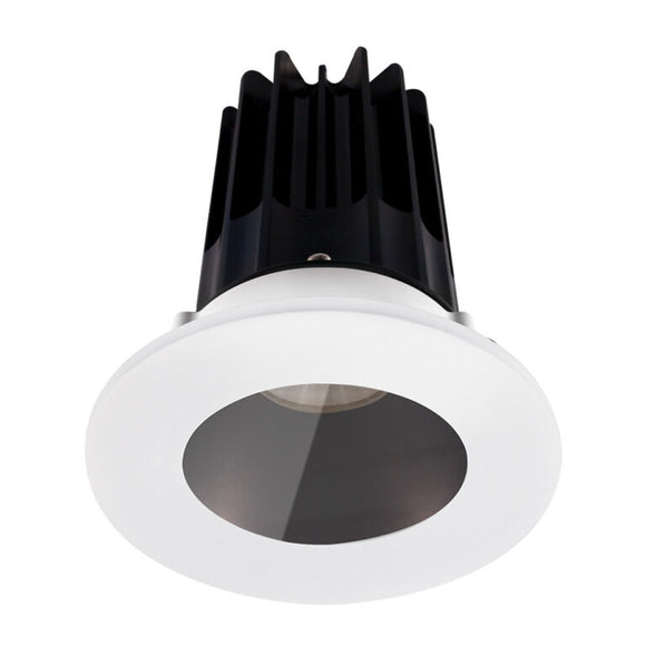 Lotus LED Lights LED-2-S8W2-30K-2RRBZ-2RST-60D 2 inch Recessed Downlight 8W LED 3000K 600 lm - 60° Beam Angle - Bronze Reflector - Round Shower Trim - Type IC Damp Air-Tight T24 CRI 90+
