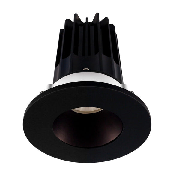 Lotus LED Lights LED-2-S8W2-30K-2RRBZ-2RTBK-60D 2 inch Recessed Downlight 8W LED 3000K 600 lm - 60° Beam Angle - Bronze Reflector - Round Black Trim - Type IC Damp Air-Tight T24 CRI 90+