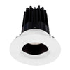 Lotus LED Lights LED-2-S15W-5CCT-2RRBZ-2RWW-60D 2 inch Recessed Downlight 15W LED 5CCT 1000 lm - 60° Beam Angle - Bronze Reflector - Round Wall Wash Trim - Type IC Damp Air-Tight T24 CRI 90+