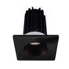 Lotus LED Lights LED-2-S15W-5CCT-2RRBZ-2STBK-60D 2 inch Recessed Downlight 15W LED 5CCT 1000 lm - 60° Beam Angle - Bronze Reflector - Square Black Trim - Type IC Damp Air-Tight T24 CRI 90+