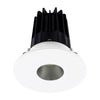 Lotus LED Lights LED-2-S15W-27K-2RRDM-2RPH 2 inch Recessed Downlight 15W LED 2700K 980 lm - 38° Beam Angle - Diamond Reflector - Round Pinhole Trim - Type IC Damp Air-Tight T24 CRI 90+