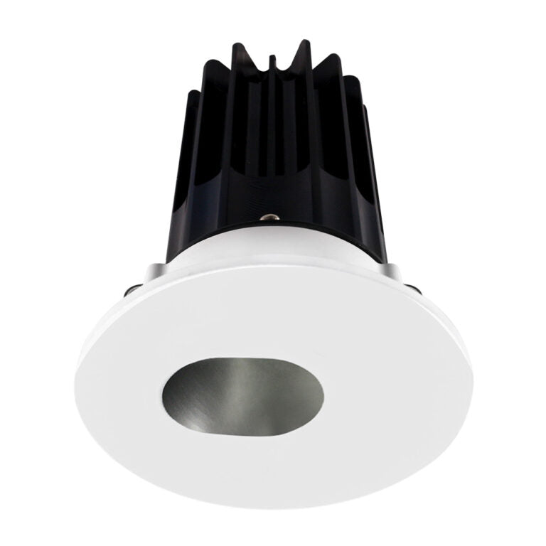 Lotus LED Lights LED-2-S15W-27K-2RRDM-2RSA 2 inch Recessed Downlight 15W LED 2700K 980 lm - 38° Beam Angle - Diamond Reflector - Round Slot Aperture Trim - Type IC Damp Air-Tight T24 CRI 90+
