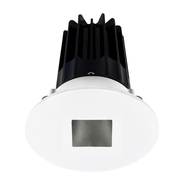 Lotus LED Lights LED-2-S15W-3018K-2RRDM-2RSH-60D 2 inch Recessed Downlight 15W LED Dim to Warm 3000-1800K 800 lm - 60° Beam Angle - Diamond Reflector - Round Trim Square Hole - Type IC Damp Air-Tight T24 CRI 90+