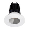 Lotus LED Lights LED-2-S15W-3018K-2RRDM-2RST-24D 2 inch Recessed Downlight 15W LED Dim to Warm 3000-1800K 800 lm - 24° Beam Angle - Diamond Reflector - Round Shower Trim - Type IC Damp Air-Tight T24 CRI 90+
