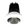 Lotus LED Lights LED-2-S15W-5CCT-2RRDM-2RTWH 2 inch Recessed Downlight 15W LED 5CCT 1000 lm - 38° Beam Angle - Diamond Reflector - Round White Trim - Type IC Damp Air-Tight T24 CRI 90+