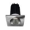 Lotus LED Lights LED-2-S15W-5CCT-2RRDM-2STCH-24D 2 inch Recessed Downlight 15W LED 5CCT 1000 lm - 24° Beam Angle - Diamond Reflector - Square Chrome Trim - Type IC Damp Air-Tight T24 CRI 90+
