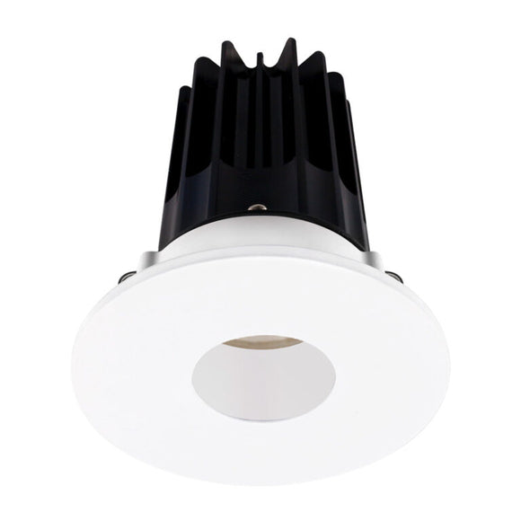 Lotus LED Lights LED-2-S8W2-30K-2RRWH-2RPH-24D 2 inch Recessed Downlight 8W LED 3000K 600 lm - 24° Beam Angle - White Reflector - Round Pinhole Trim - Type IC Damp Air-Tight T24 CRI 90+