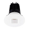 Lotus LED Lights LED-2-S15W-3018K-2RRWH-2RSH-60D 2 inch Recessed Downlight 15W LED Dim to Warm 3000-1800K 800 lm - 60° Beam Angle - White Reflector - Round Trim Square Hole - Type IC Damp Air-Tight T24 CRI 90+