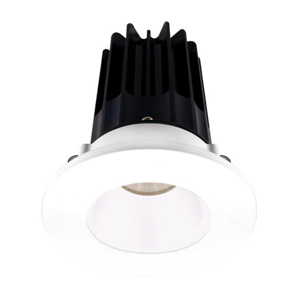 Lotus LED Lights LED-2-S15W-27K-2RRWH-2RTWH-24D 2 inch Recessed Downlight 15W LED 2700K 980 lm - 24° Beam Angle - White Reflector - Round White Trim - Type IC Damp Air-Tight T24 CRI 90+