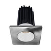 Lotus LED Lights LED-2-S8W2-27K-2RRWH-2STCH-24D 2 inch Recessed Downlight 8W LED 2700K 580 lm - 24° Beam Angle - White Reflector - Square Chrome Trim - Type IC Damp Air-Tight T24 CRI 90+