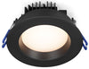 Lotus LED Lights LL4SR-5CCT-BK - 4 inch Square Plenum Rated LED Downlight - 14.5 Watt - 5CCT Selectable - Black Trim - 90 Deg.Beam Spread
