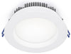 Lotus LED Lights LL6RR-5CCT-WH - 6 inch Round Regressed Open Plenum LED  Downlight - 17 Watt - 5CCT Selectable - White Trim