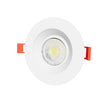 Luxrite LR23268 3 inch Regressed Gimbal Round 5CCT Canless Spotlight - LED8W/RDL3/GB/3CCT/FL