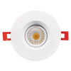 Luxrite LR23268 3 inch Regressed Gimbal Round 5CCT Canless Spotlight - LED8W/RDL3/GB/3CCT/FL