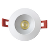 Luxrite LR23416 - 2 Inch Interchangeable LED Downlight - 5 CCT - 1000 Lumens - 15 Watt - with Smooth White Trim