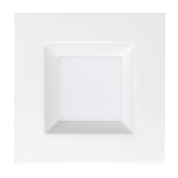 Luxrite LR23785 4 Inch Square Downlight Retrofit 5CCT Smooth Trim