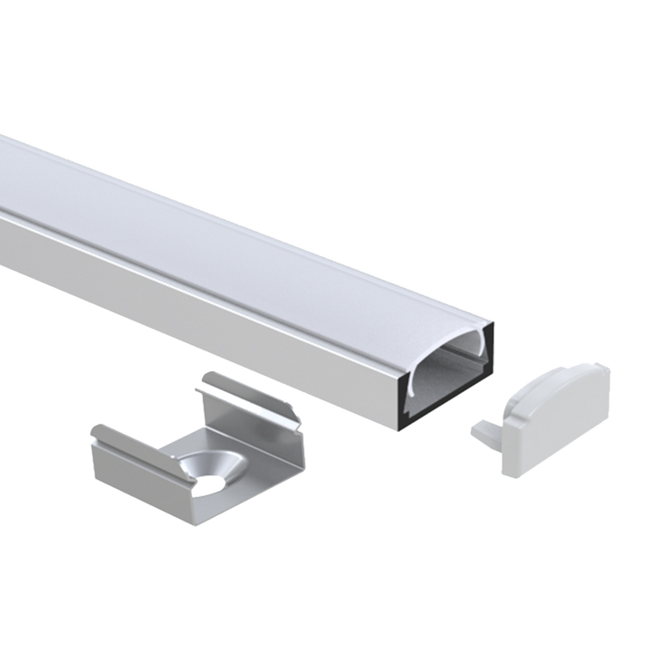 Luxrite LR43230 96 inch Surface Mount - 0.45" Channel - LED/CNLS/V4/8/PC/KIT
