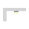 Luxrite LR43260 96 inch Surface Mount - 0.59" Flexible Channel - LED/CNLS/FLEX/8/PC/KIT