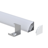 Luxrite LR43290 96 inch Corner Mount Channel - LED/CNLC/V1/8/PC/KIT