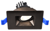Lotus LED Lights LSG2-30K-ORB - 2 inch Square Regressed Gimbal LED - Oil Rubbed Bronze - 5 Watt - Warm White - Bronze Trim